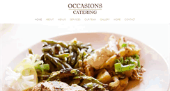 Desktop Screenshot of occasions-catering.com
